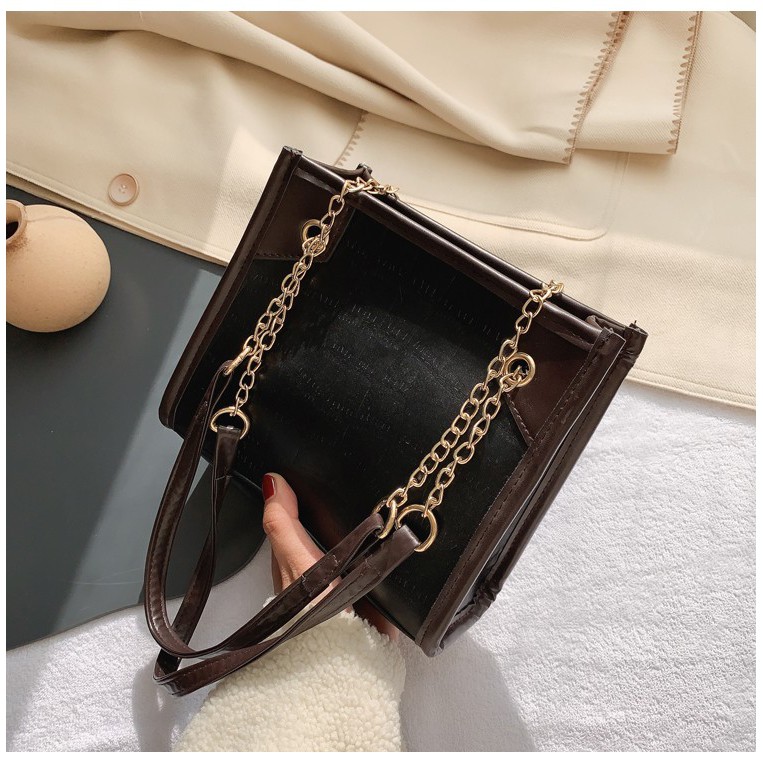 TB-38 tas selempang pu leather kulit imitasi buaya import jepang