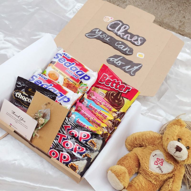 

❤️LITTLE SWEET❤️ SNACK BOX HAMPERS HADIAH WISUDA ULANG TAHUN MURAH