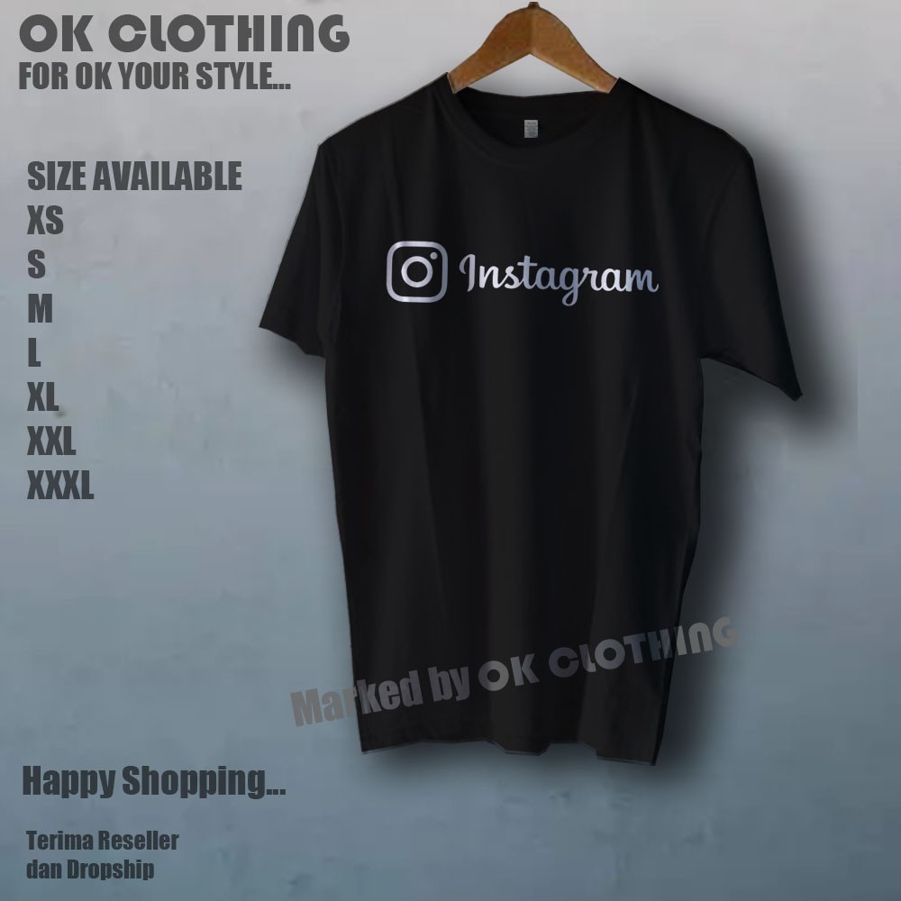 Jual Kaos Instagram keren