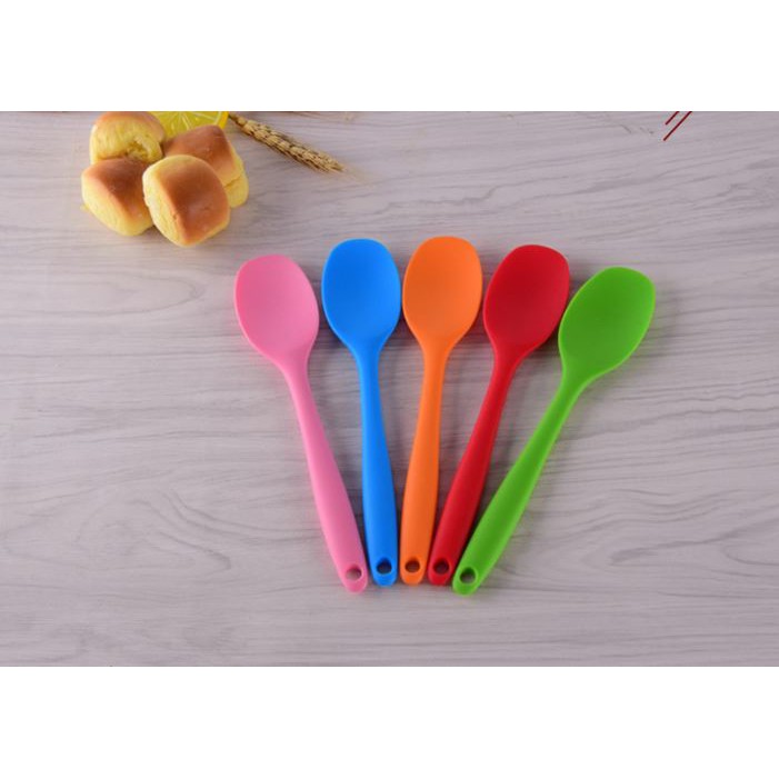 Spatula sendok Spoon sutil silicone tahan panas food grade Besar