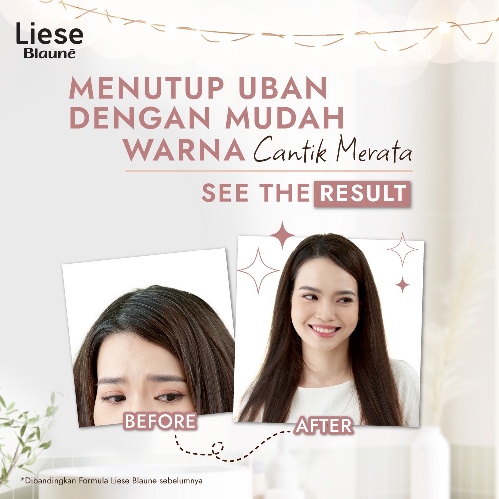 Liese Blaune Bubble Hair Color Cat Pewarna Rambut Natural Lavender Ash