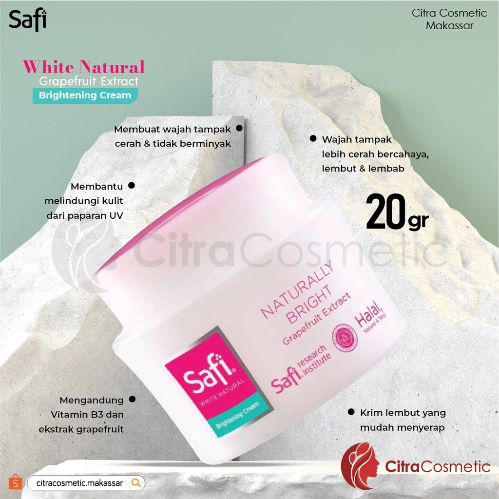 Safi White Natural Grapefruit Extract Series Brightening Cleanser | Brightening Cream