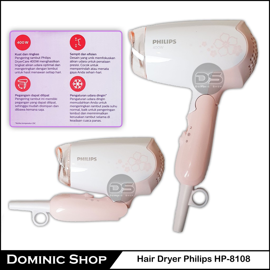 Hair Dryer Philips HP-8108 / Pengering Rambut