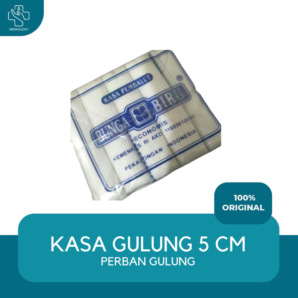 KASA GULUNG 5 CM - PERBAN GULUNG