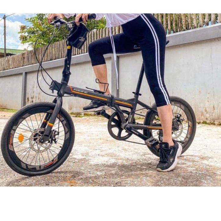 Hot Sale - Legging 7/8 List Putih Wanita Import  Bahan Tebal Legging Pendek 7 8 Sport Jogging Gym Yo