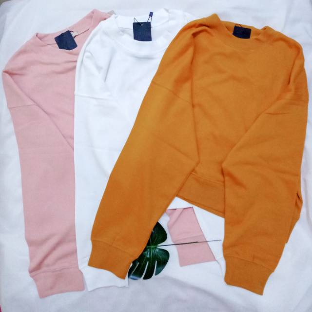 ZANO BASIC SWEATER CROP