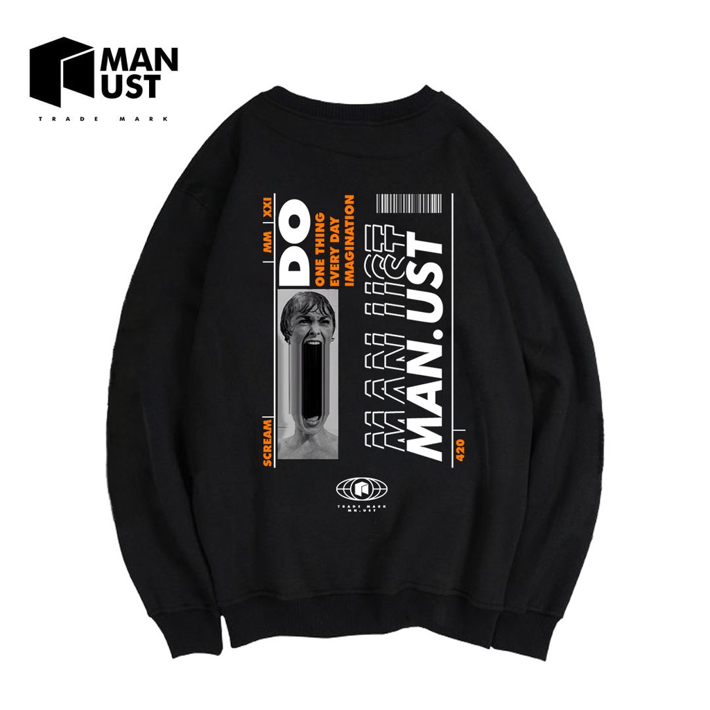Manust Culture - Crewneck Basic SCREAM