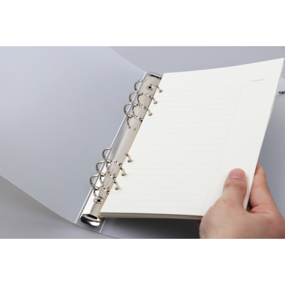 Binder Loose Leaf Ukuran A4 A5 Warna Matte Untuk Perlengkapan Kantor