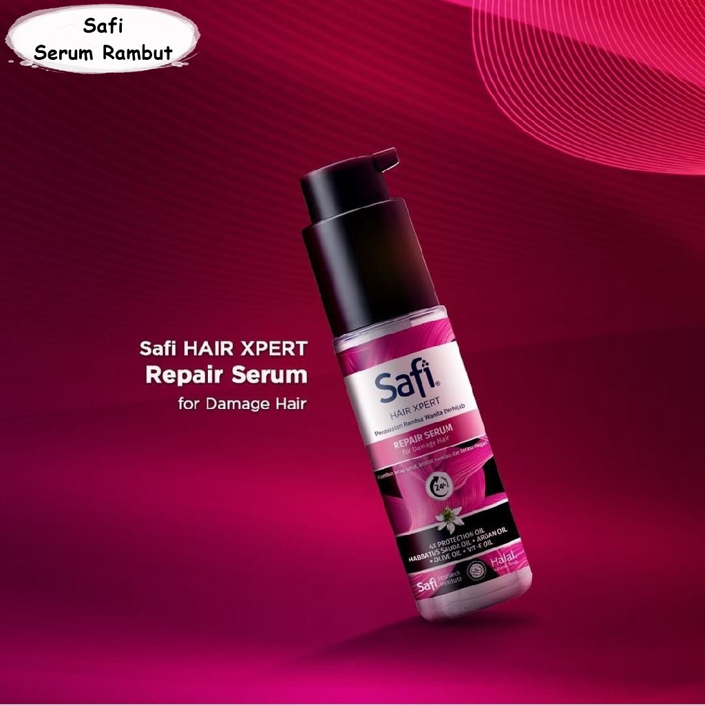 SAFI HAIR XPERT PERAWATAN RAMBUT TREATMENT OIL HAIR FALL/ DRY HAIR/ DANDRUFF REPAIR SERUM