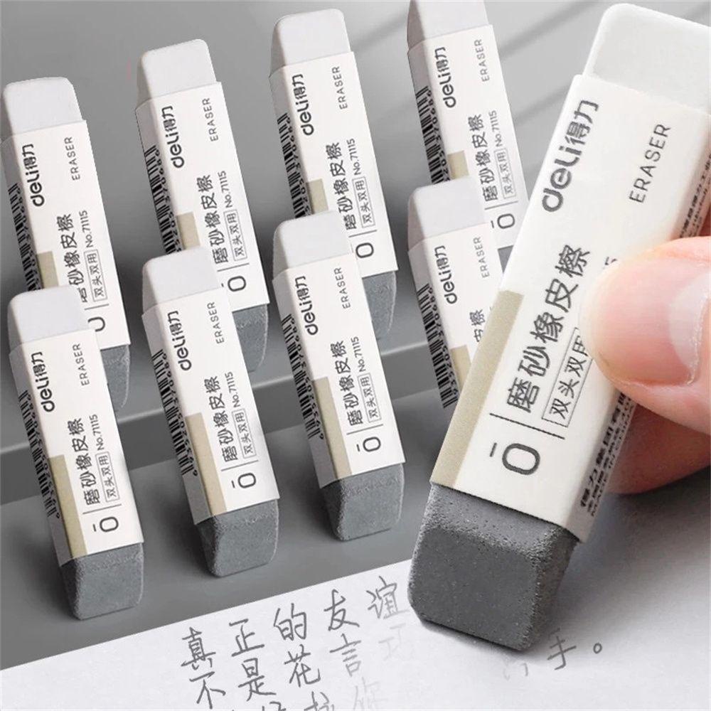 Agustina Matte Eraser Kantor Sekolah Gel Pen Siswa Fountain Pen Frosted Eraser