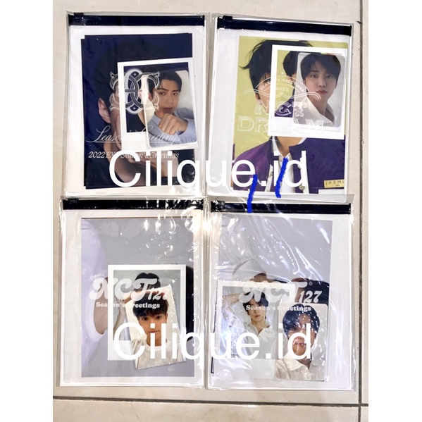 SEASONS GREETINGS SG PHOTOPACK NCT DREAM NCT 127 EXO SEHUN JAEMIN TAEYONG JAEHYUN SEALED