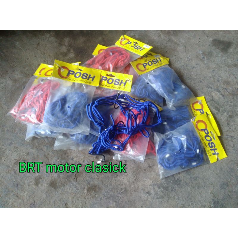 Jaring Barang Motor Sarung Jok Helm CB 150R Vixion Xabre Tiger Nmax GTR Mx King