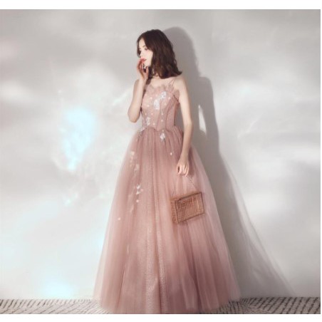 Gaun Pesta Gaun Malam Rose Gold Party Dress Shopee Indonesia