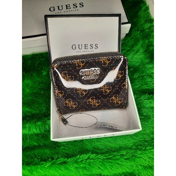 Dompet Zipper kecil Guess Diskon