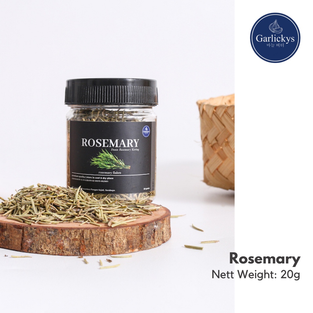 GARLICKYS Daun Rosemary Kering Dried Rosmary Rosemery Premium Quality