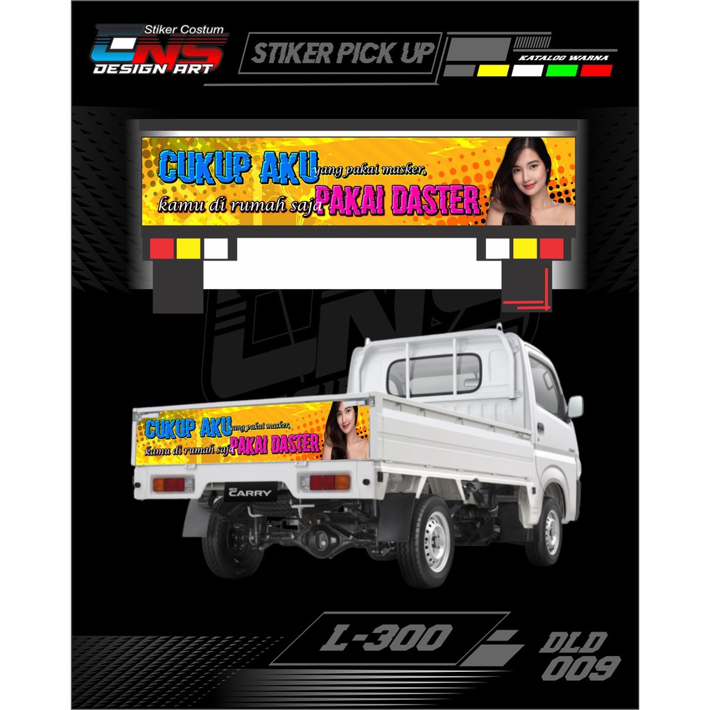 stiker pintu belakang carry new stiker variasi mobil pick up stiker mobil stiker pintu belakang all 