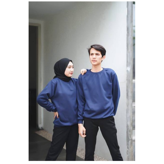 SWEATER  BASIC UNISEX POLOS PREMIUM HALUS TERBARU,