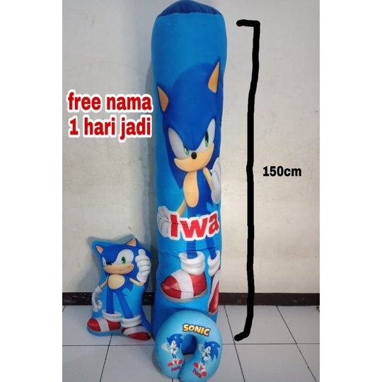 GULING SONIC BONEKA KARAKTER SONIC MAINAN SONIC FIGURE SONIC