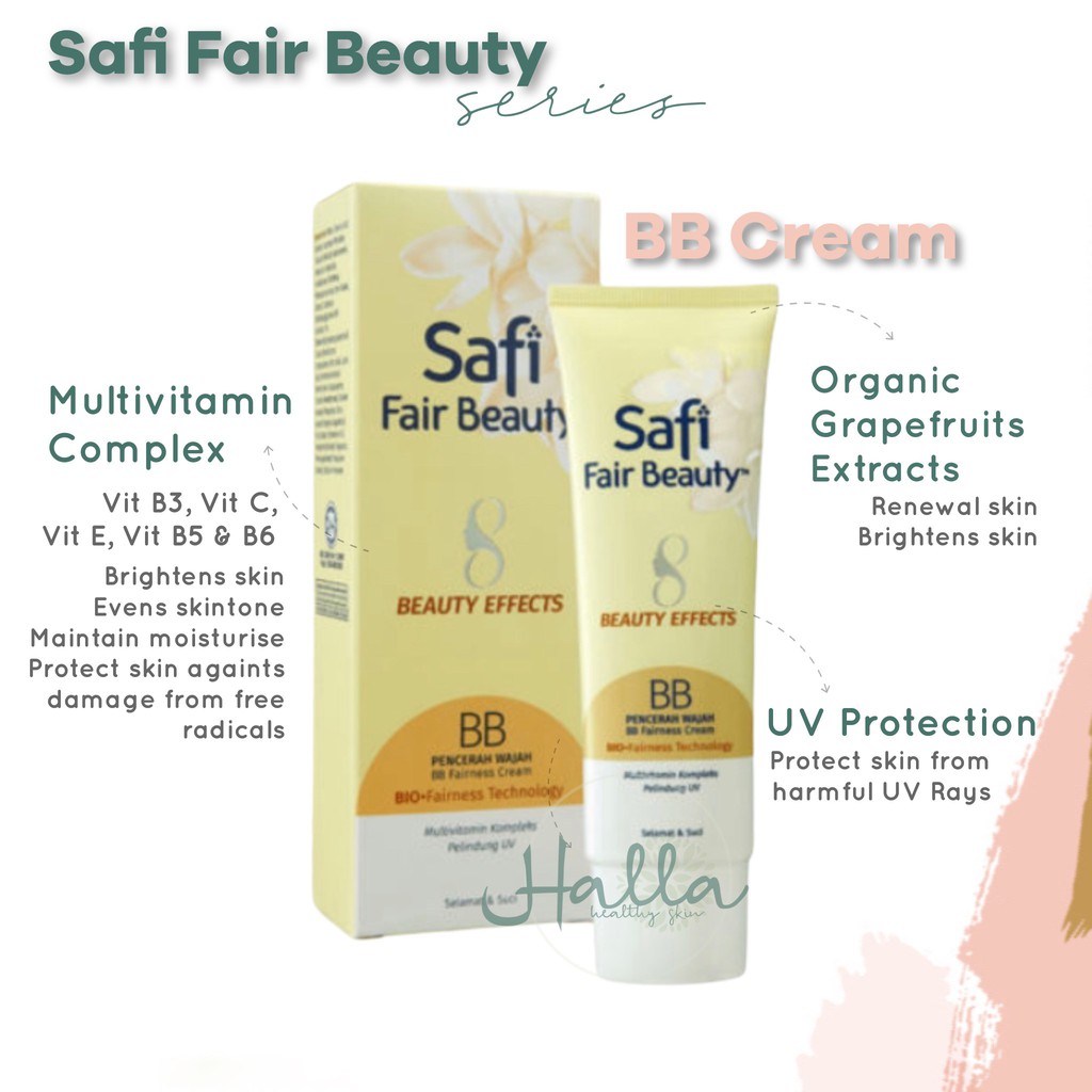 Safi Malaysia Safi Fair Beauty Bb Cream Safi Balqis Oxywhite Cc Cream Spf 25pa Shopee Indonesia