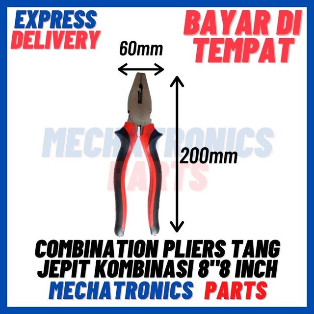 [DEV-9276] COMBINATION PLIERS TANG JEPIT KOMBINASI 8&quot;8 INCH