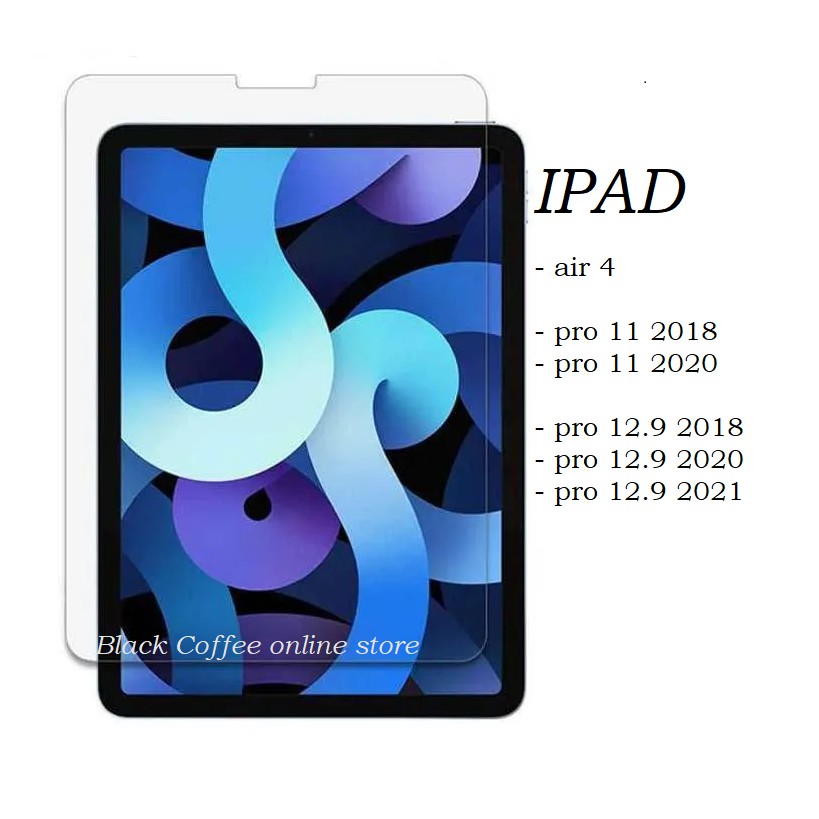 MOCOLO 9H 2.5D TEMPERED GLASS IPAD PRO 11 inch / PRO M2 2022 Gen 4th / PRO M1 2021 Gen 3rd / Gen 2nd 2020 / Gen 1st 2018
