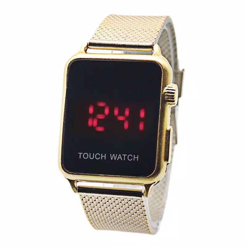 jam tangan pria &amp; wanita rubber touch sccren 4g4