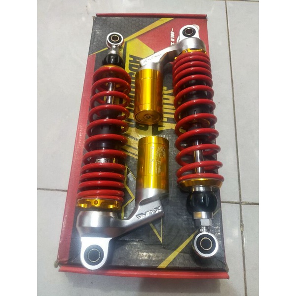 SHOCKBREAKER BELAKANG TABUNG ATAS CLICK XLINE G SERIES 320MM 340MM TYPE 509 KLIK FUNGSI TIGER GL HEREX SUPRA JUPITER