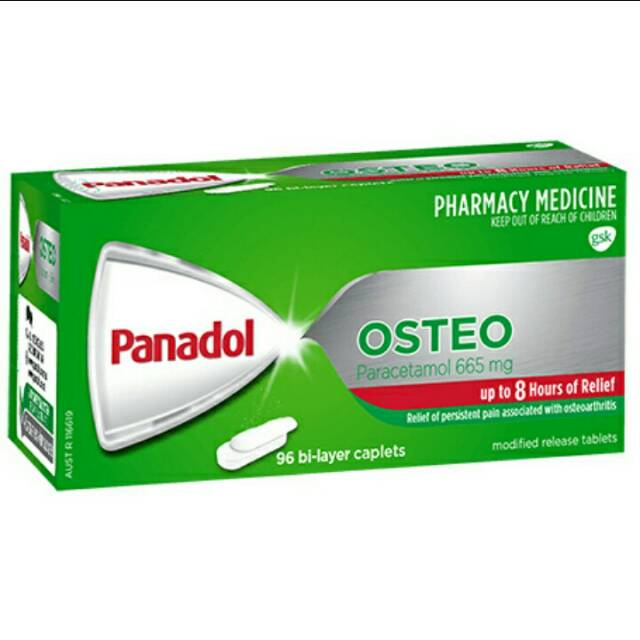 jual ECER perstrip Panadol Osteo 96 caps Australia