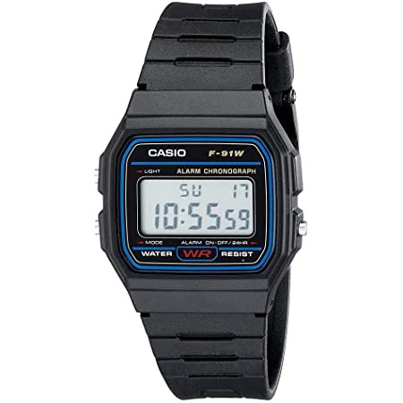 [GARANSI 1 TAHUN] 100% ORIGINAL JAM TANGAN CASIO F-91W F91W WATERPROOF ANTI AIR F91 W F 91 W WATCH