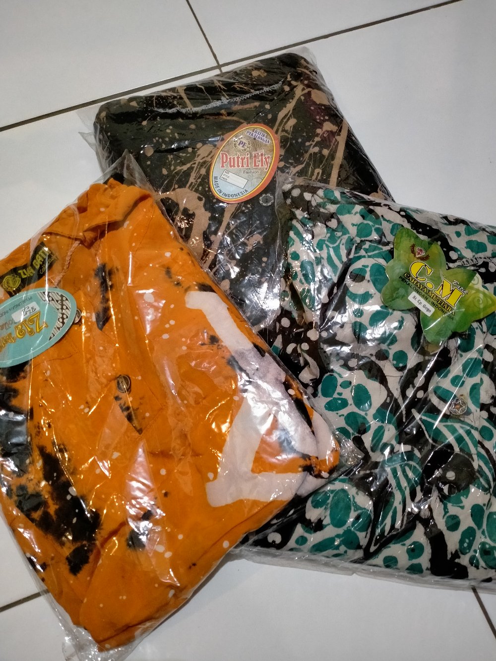 Babydoll Baju Tidur Bunga Piyama Pajama Murah Kekinian Batik Solo