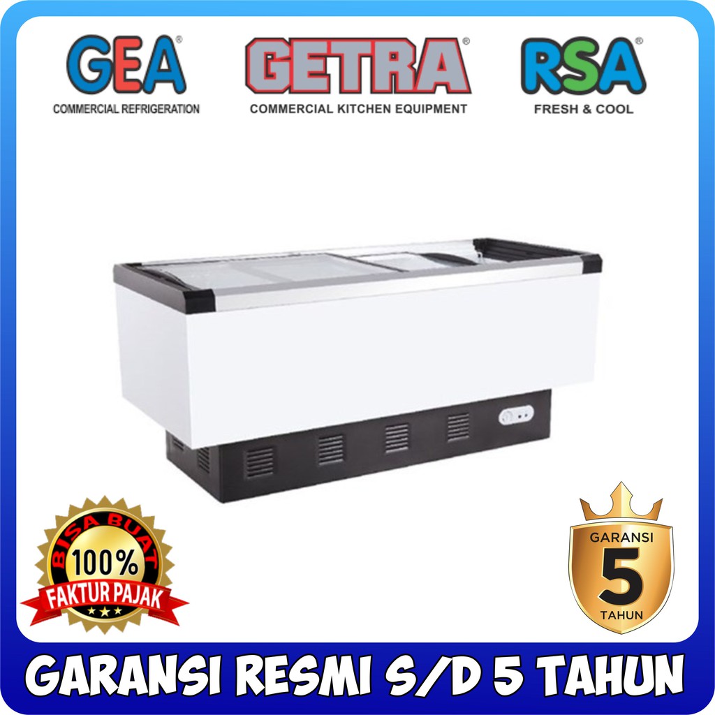 Jual Freezer Gea Sd Bp Kulkas Es Krim Pintu Geser Freezer Es Cream Sliding Flat Shopee