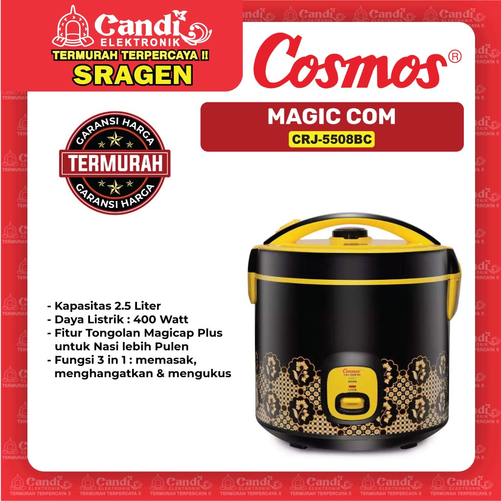 COSMOS Magic Com 2.5 Liter - CRJ-5508BC
