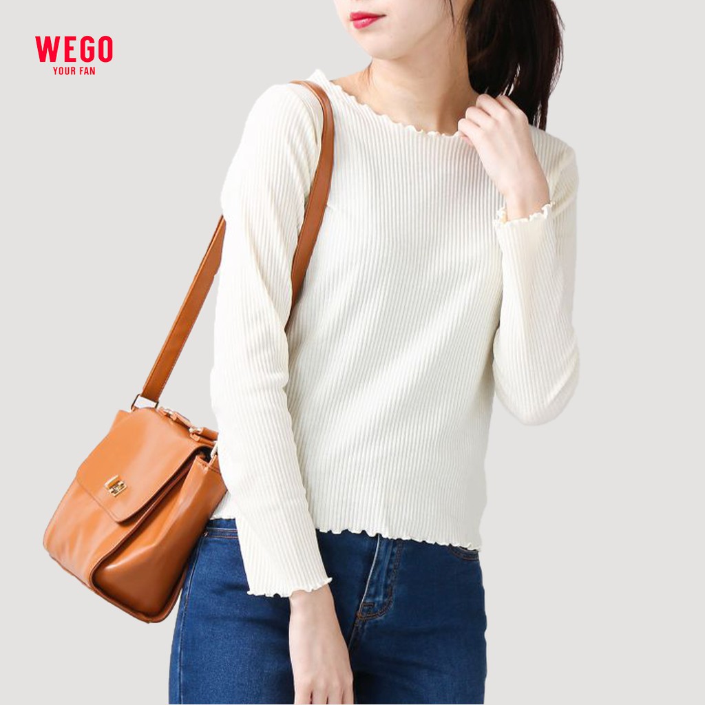 Atasan Putih WEGO Japan 100% Original Hand Carry