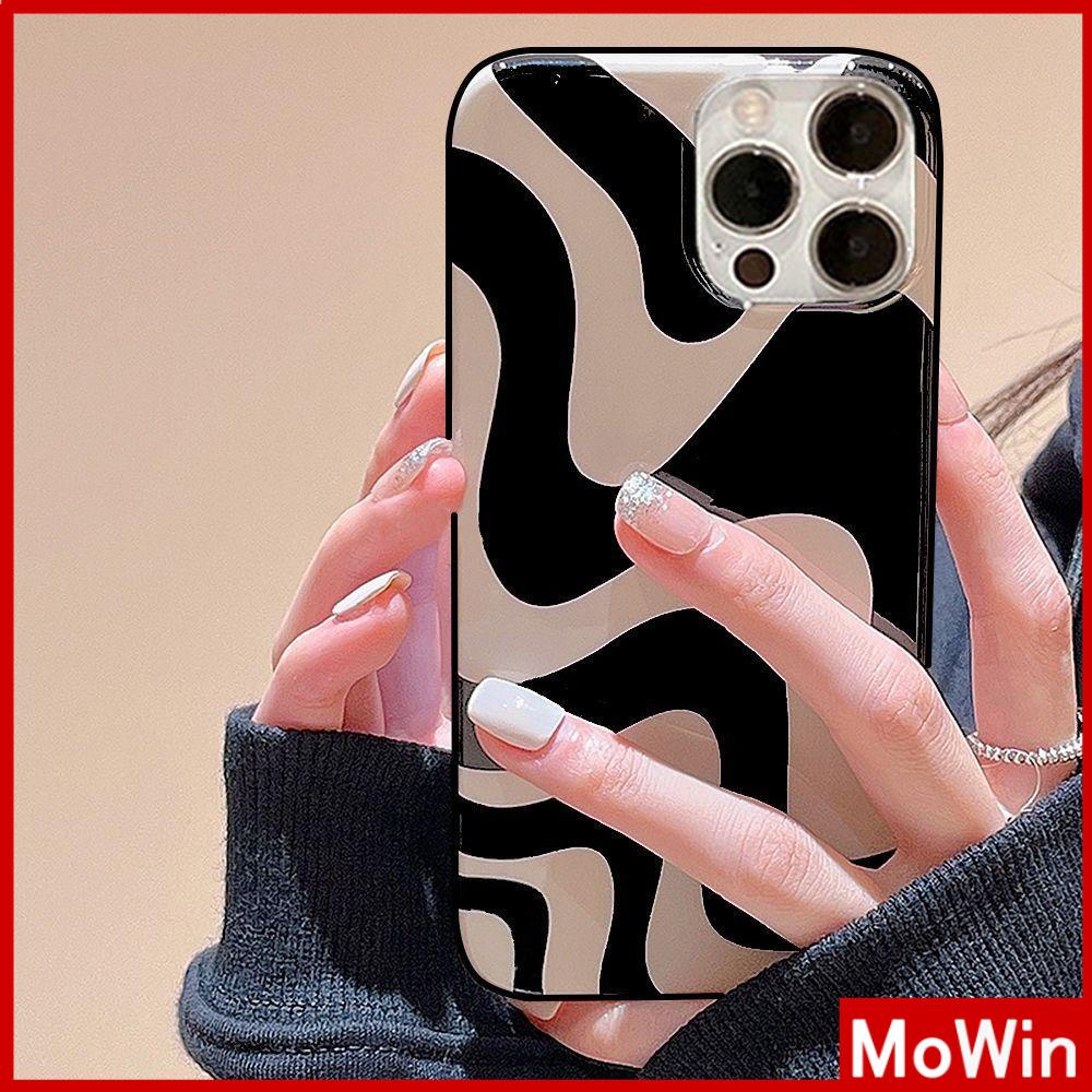 For iPhone 14 Pro Max iPhone Case Soft Case TPU Glossy Black Candy Case Shockproof Protection Camera Zebra Print Compatible For iPhone 13 Pro Max 12 Pro Max 11 7plus xr xs max