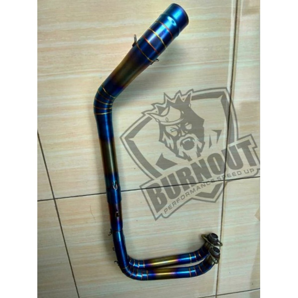 Burnout Header CBR 250 RR