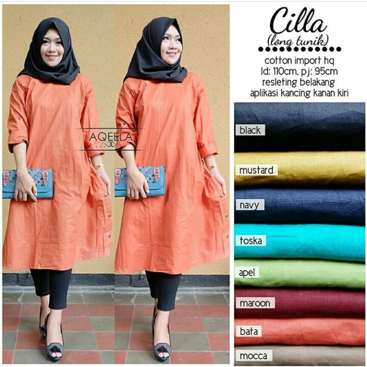 Cherry LongTunik / Tunik Jumbo / Blouse