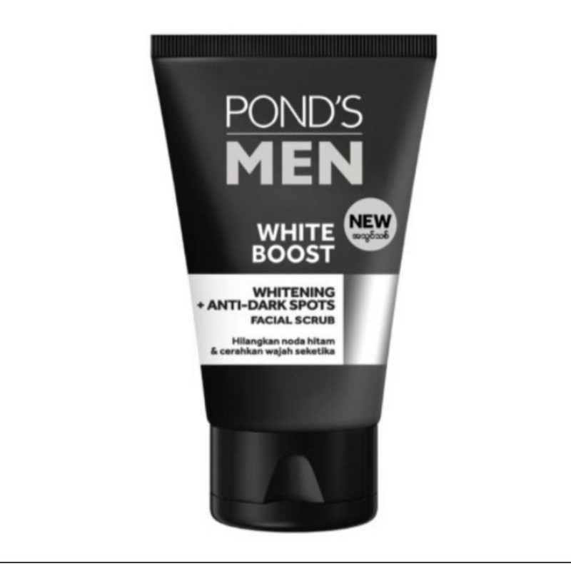 Pond's men white boost facial scrub 100 g