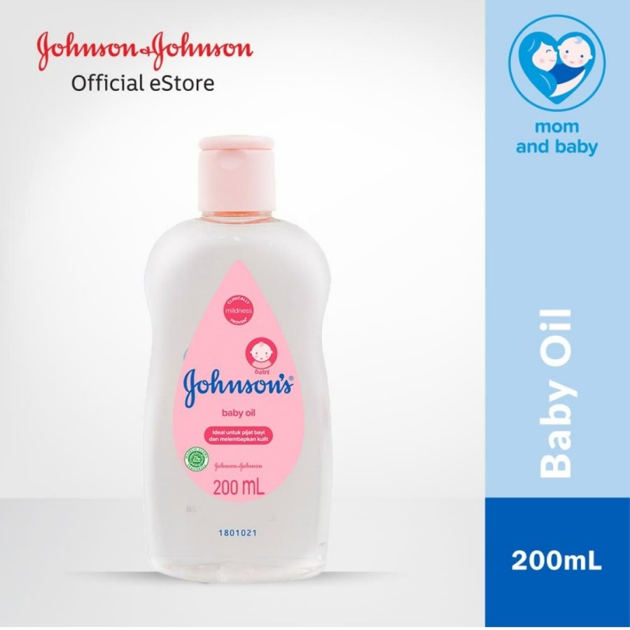 Makassar  Johnson Baby Oil 200ml Baby Oil Bayi 200 ml jhonson