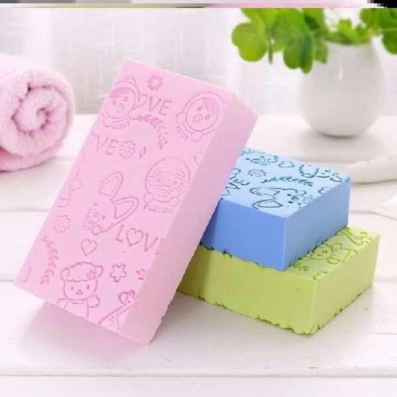 ☀️ YAMSHOP88 ☀️ Spon Mandi busa/ SPON SPONS SPONGE MANDI PENGANGKAT DAKI kamar mandi toilet Makassar