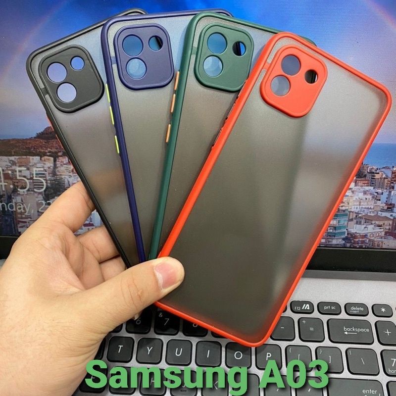 Case Dove Samsung A03 Core / A03 Real  New - My Choise Armor Matte Bumper Aero Macaron - UA