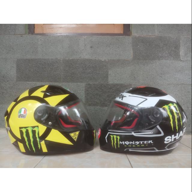 Helm Yamaha Cargloss Fullface Modifikasi Shopee Indonesia