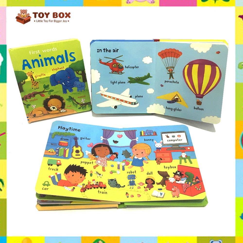 Buku Edukasi First Word (RR07) Bahan Tebal - Jual Education Book - Jual Buku Cerita Anak Bahan Tebal