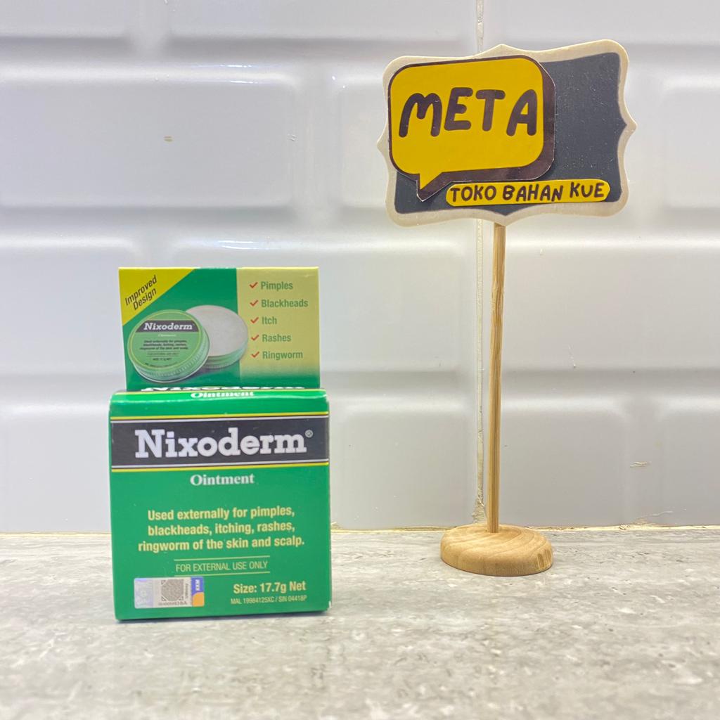 NIXODERM 17.7GRAM expired 2030/ NIXODERM OINTMENT / OBAT JERAWAT / BINTIK HITAM WAJAH / OBAT GATAL /