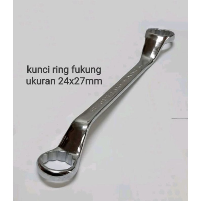 kunci ring 24x27 fukung - kunci dobel ring 24x27