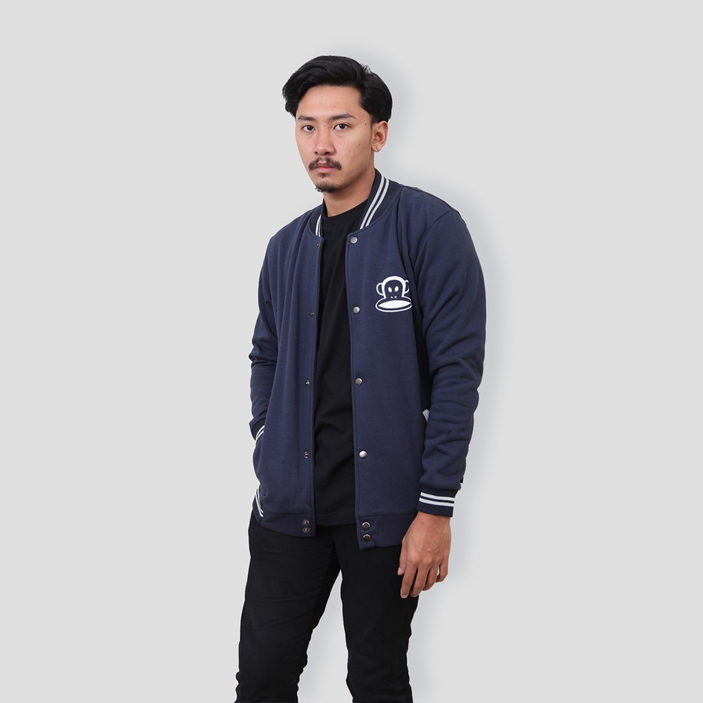 Atasan Pria Jacket Paul Frank APPFW18M PPVARSITY Navy