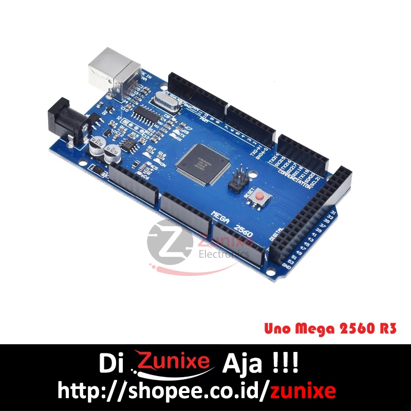 MEGA 2560 R3 CH340 COMPATIBLE BOARD PLUS CABLE