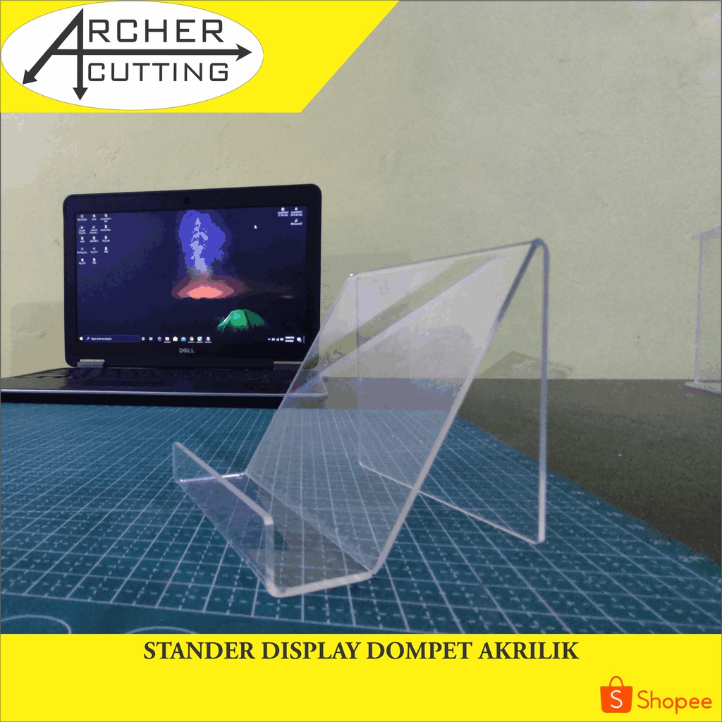 STAND DOMPET DISPLAY DOMPET AKRILIK