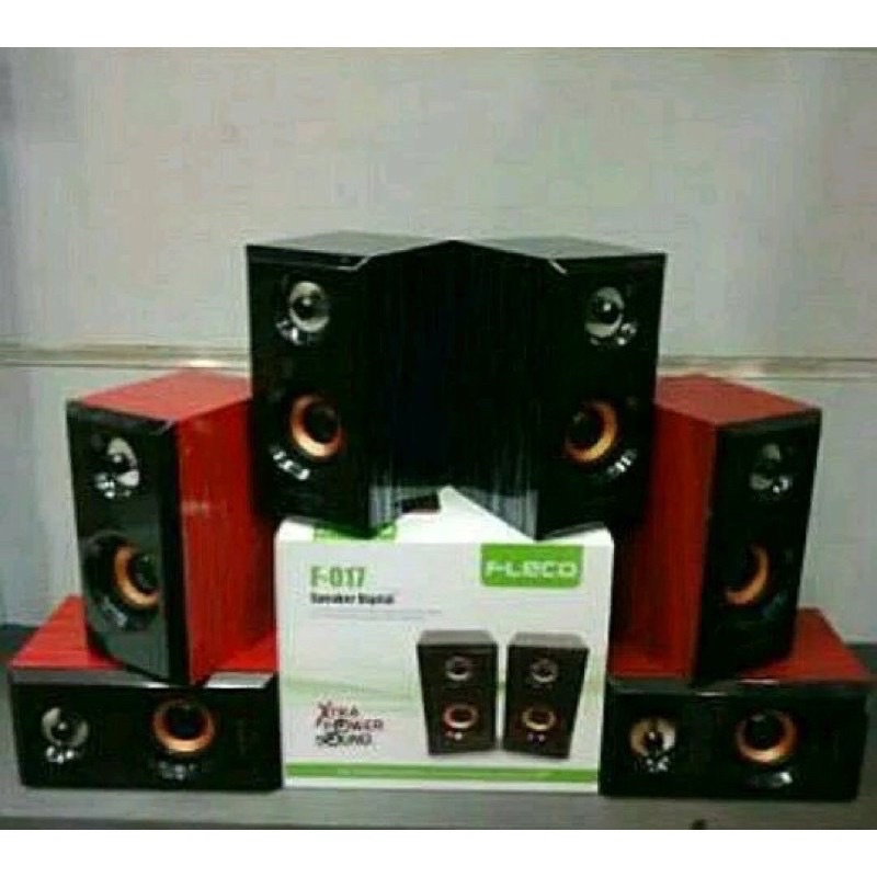 SPEAKER LAPTOP - Speaker Fleco F-17 - Speaker mini komputer Fleco F17