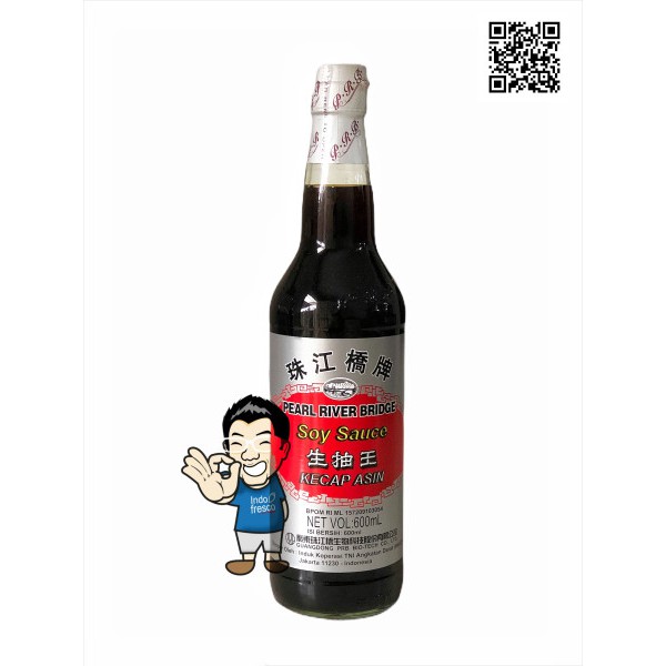 

Pearl River Bridge Superior Light Soy Sauce- PRB Kecap Asin 600 ml
