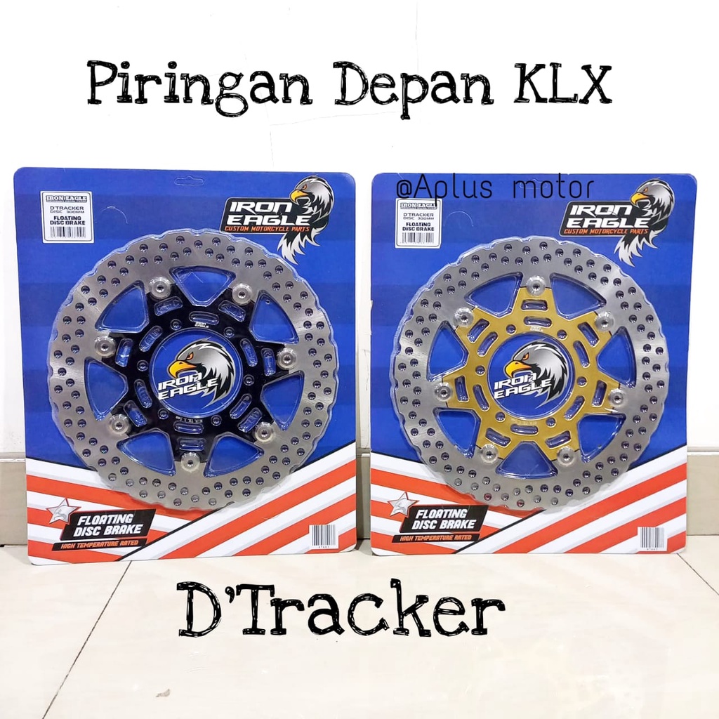 Piringan depan KLX Dtracker 300mm Piringan Cakram KLX Floating Import IRON EAGLE